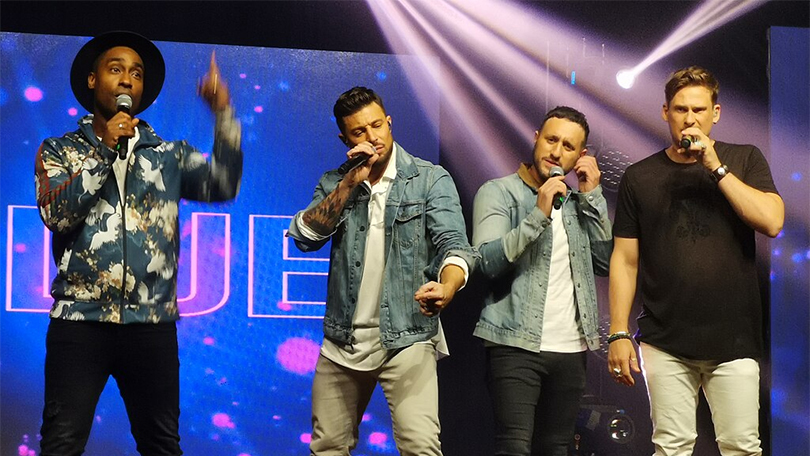 Blue"