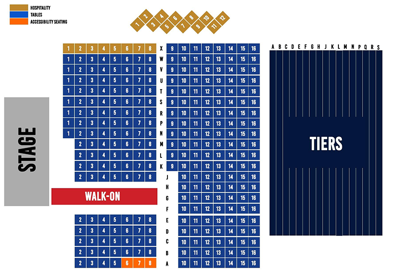 Mattioli Arena Leicester Seating Plan