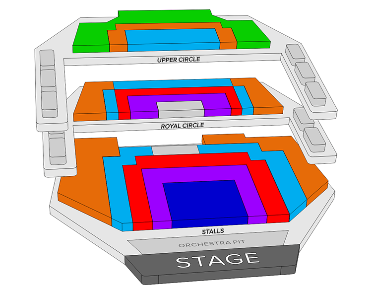New Victoria Theatre Woking Seating Plan